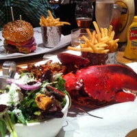 Photo taken at Burger &amp;amp; Lobster by Rebekka on 5/5/2013