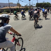 Photo taken at cicLAvia - Culver City Meets Venice by Scott F. on 8/9/2015
