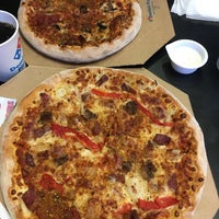 Photo taken at Domino&amp;#39;s Pizza by Emre A. on 5/9/2017