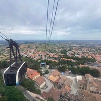 Photo taken at San Marino Funiculer by Vegard K. on 7/28/2023