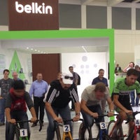 Photo taken at Belkin Stand IFA 2013 (Halle 9, Stand 204) by Arthur V. on 9/7/2013