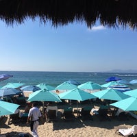 Photo taken at Mantamar Beach Club • Bar &amp;amp; Grill by katie m. on 10/30/2016