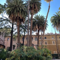Photo taken at Giardino Storico di Palazzo Venezia by Jacob F. on 10/16/2021