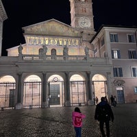 Photo taken at Basilica di Santa Maria in Trastevere by Asiye P. on 11/16/2022