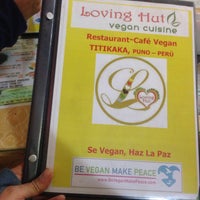 Photo taken at Loving Hut Titikaka Vegan by Angélica C. on 8/8/2016