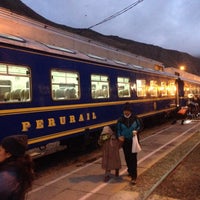 Photo taken at PeruRail - Machu Picchu Station by Angélica C. on 8/12/2016