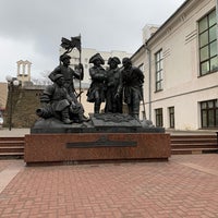 Photo taken at Памятник основателям крепости Дмитрия Ростовского by Adv 8. on 4/3/2021