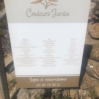 Couleurs Jardin French Restaurant