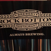 Photo taken at Rock Bottom Restaurant &amp;amp; Brewery by Nic M. on 3/12/2016
