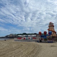 Photo taken at Weymouth Beach by Rj S. on 5/17/2022