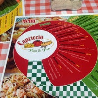 Foto diambil di Capriccio Pizza &amp;amp; Pasta oleh Galo F. pada 6/22/2014