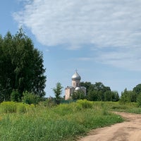 Photo taken at Церковь Спаса на Нередице by Ivan P. on 7/14/2021