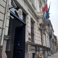 Photo taken at Consulate of Italy by Veridiana d. on 3/28/2019