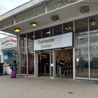 Photo taken at Colchester Railway Station (COL) by Veridiana d. on 6/17/2018
