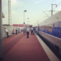 Photo taken at Gare SNCF de Vendôme-Villiers-sur-Loir TGV by bibichat .. on 7/17/2013