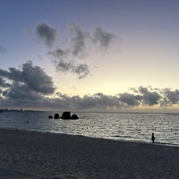 Photo taken at Araha Beach by かおりんこ on 2/22/2024