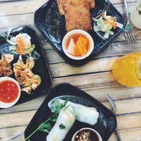 8/2/2018 tarihinde Kyrillieziyaretçi tarafından Ong Tao - Vietnamesisches Restaurant &amp;amp; Bar'de çekilen fotoğraf