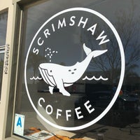 Photo taken at Scrimshaw Coffee by @karenlisa on 2/18/2018
