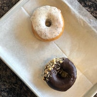 Photo taken at Revolution Doughnuts &amp;amp; Coffee by @karenlisa on 7/11/2018