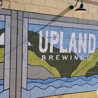 Photo taken at Upland Brewing Company Brew Pub by Mark N. on 2/3/2023