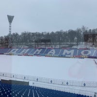 Photo taken at Valeriy Lobanovskyi Dynamo Stadium by Oleksiy D. on 12/29/2021