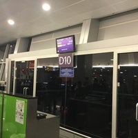 Photo taken at Gate D10 by Oleksiy D. on 10/21/2016