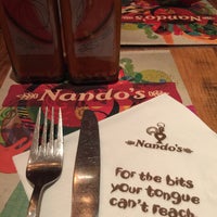 Photo taken at Nando&amp;#39;s by S H. on 10/15/2015