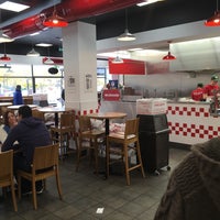 Photo taken at Five Guys by Jez P. on 10/23/2015