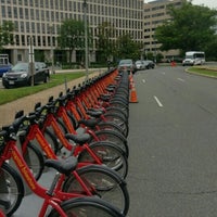 Photo taken at Capital Bikeshare - Maryland &amp;amp; Independence Ave SW by Jimmy T. on 6/17/2016