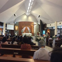 Photo taken at Gereja Katolik Santo Andreas by Gabrielle W. on 7/30/2017