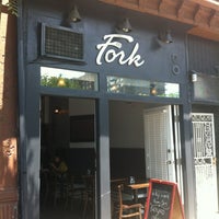 Photo taken at Fork Cafe by thecoffeebeaners on 6/19/2013