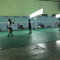 Photo taken at TN Badminton Court by Pariwat S. on 5/27/2016