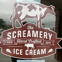 Foto diambil di The Screamery Hand Crafted Ice Cream oleh Gary M. pada 10/26/2020