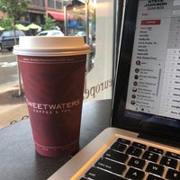 Photo taken at Sweetwaters Coffee &amp;amp; Tea Washington St. by Julie Y. on 6/22/2018