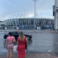 Photo taken at Sportyvna Square by Diamnd M. on 7/21/2019