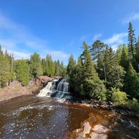 Photo taken at Gooseberry Falls by Carolyn A. on 9/6/2022