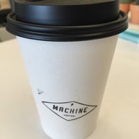 Photo taken at Machine Coffee and Deli by Sofia L. on 5/15/2015
