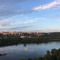 Photo taken at Гагаринский мост by Кирилл У. on 8/18/2016