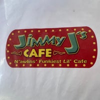 รูปภาพถ่ายที่ Jimmy J&amp;#39;s Cafe โดย Krista M. เมื่อ 12/3/2022