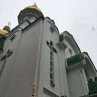 Photo taken at Храм Святых Мучеников Адриана и Натальи by Yaron K. on 11/12/2017