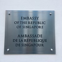 Photo taken at Ambassade de Singapour by Arnaud B. on 11/28/2016