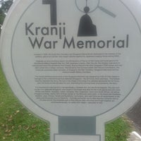 Photo taken at Kranji War Memorial by Sunthra Prabu N. on 11/19/2014