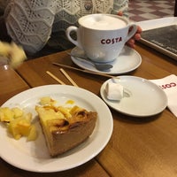 Photo taken at Costa Coffee by Anna Q. on 1/3/2016