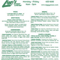 Снимок сделан в Ziggy&amp;#39;s Pizza Restaurant And Sports Bar пользователем Ziggy&amp;#39;s Pizza Restaurant And Sports Bar 11/4/2014