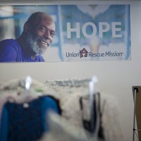 Photo taken at Union Rescue Mission Thrift Store by Union Rescue Mission Thrift Store on 11/1/2014