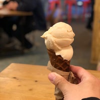 Photo taken at Bucket &amp;amp; Bay Craft Gelato Co by Vincent on 3/30/2019