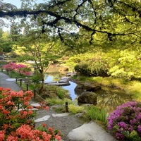 Photo taken at Seattle Japanese Garden by Monica K. on 5/11/2023