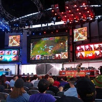 Photo taken at League of Legends Season Two World Playoffs at LA Live by Justin &amp;quot;TheGunrun&amp;quot; I. on 10/6/2012