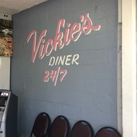 Photo taken at Vickie&amp;#39;s Diner by Harold D. on 11/9/2018