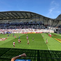 Photo taken at Stade Jean-Bouin by Antoine B. on 6/1/2019